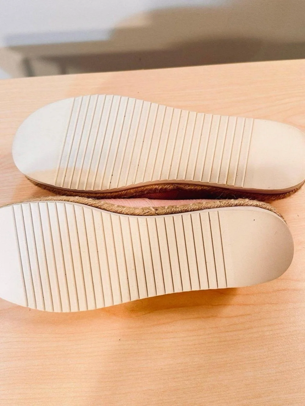 Toms Twill Espadrille Flats Size 7.5